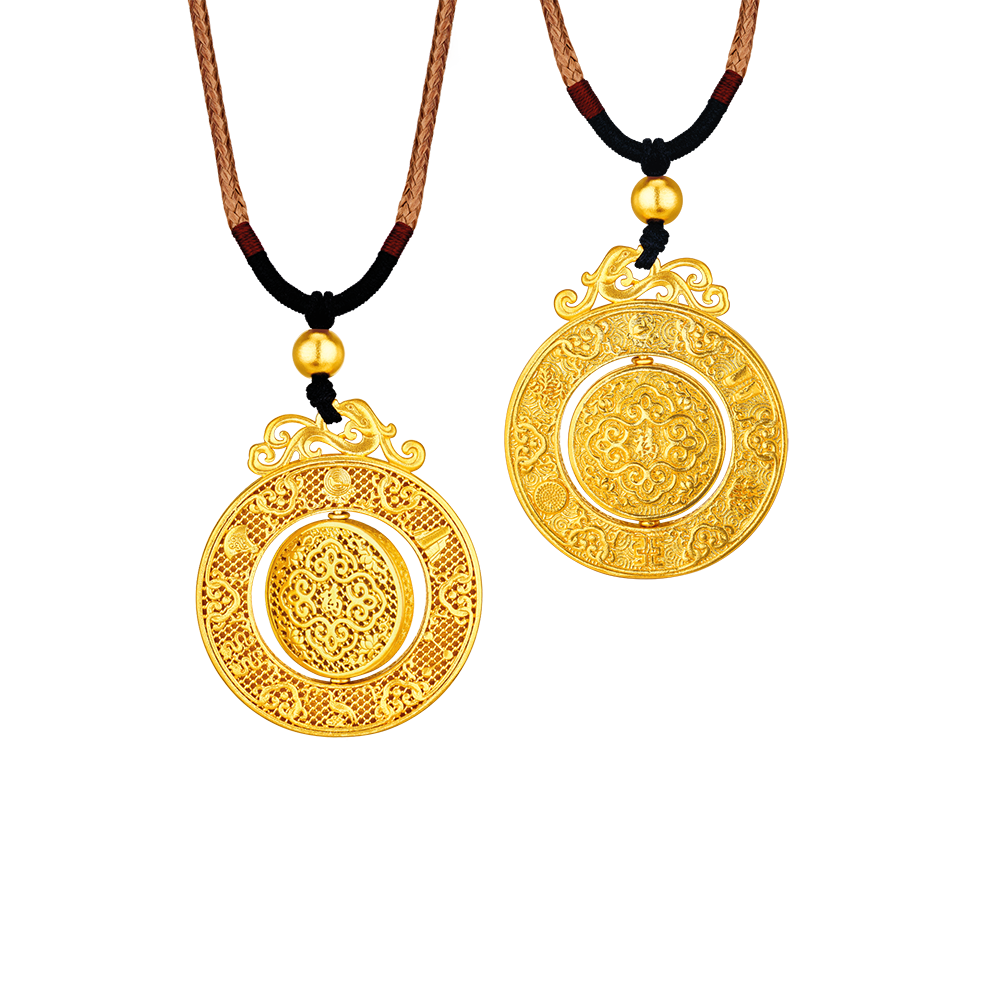 Heirloom Fortune Collection “Prestige & Auspiciousness” Gold Pendant