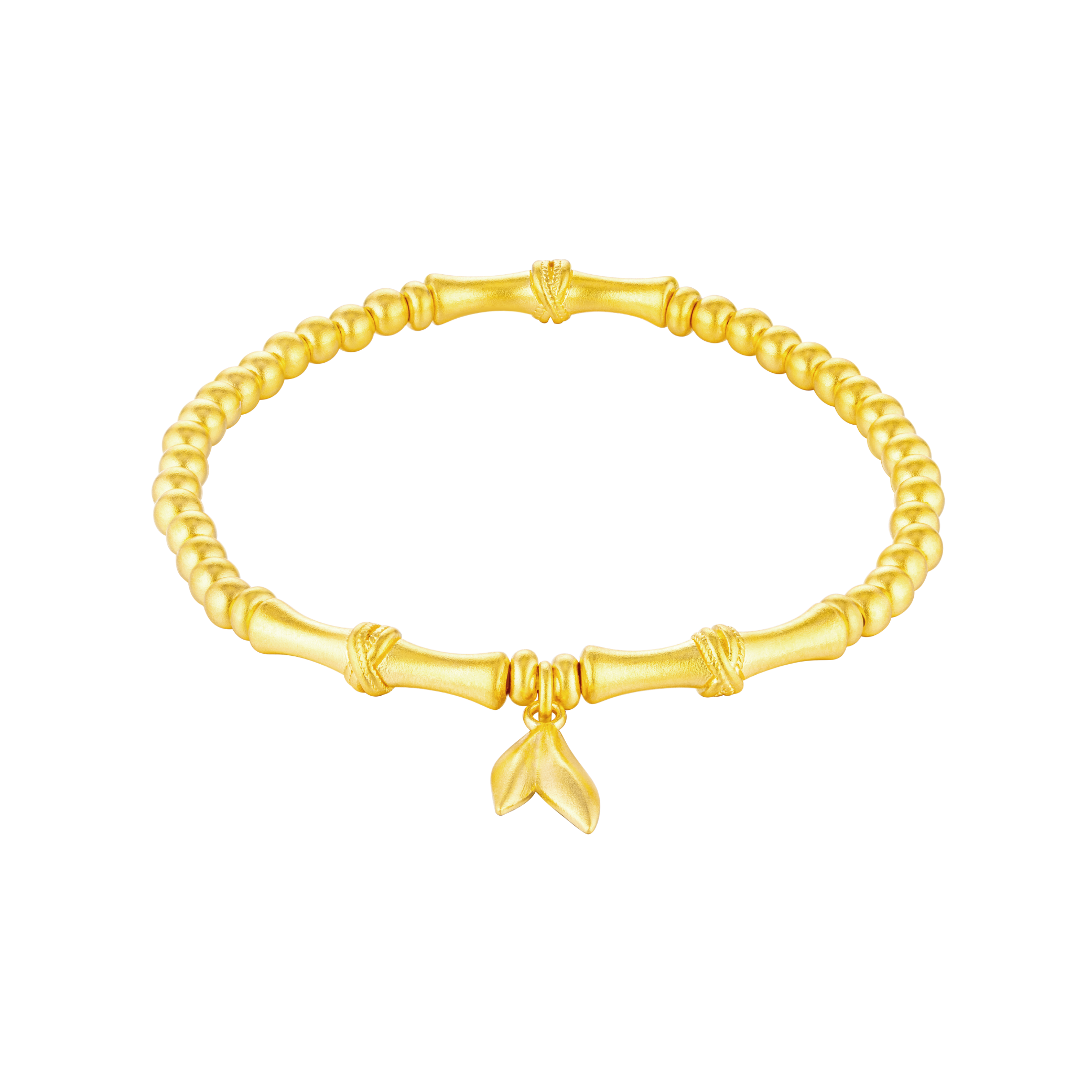 Heirloom Fortune Collection "Perfect & Bless" Gold Bracelet