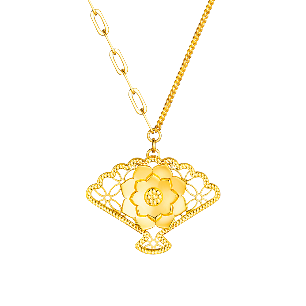 Goldstyle "Twelve Flora" Gold Necklace  