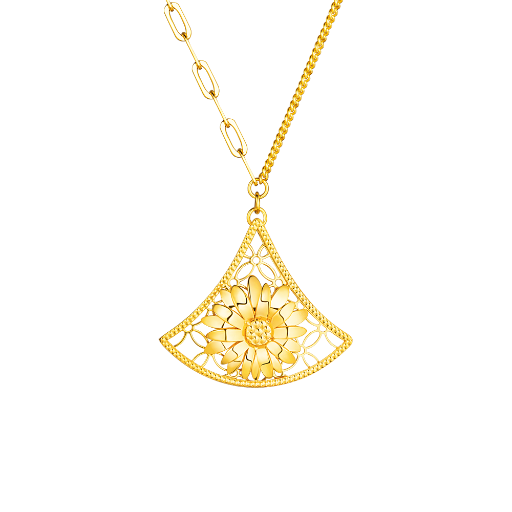 Goldstyle " Twelve Flora" Gold Necklace  