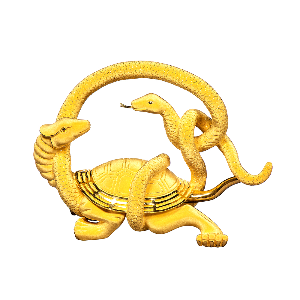 "The Strong Aspidochelon" Gold Figurine