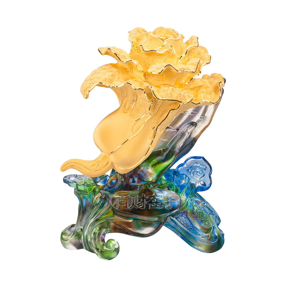 "Rich Cabbage" Gold Figurine