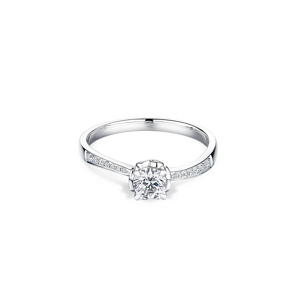 DiaPure Platinum Diamond Ring