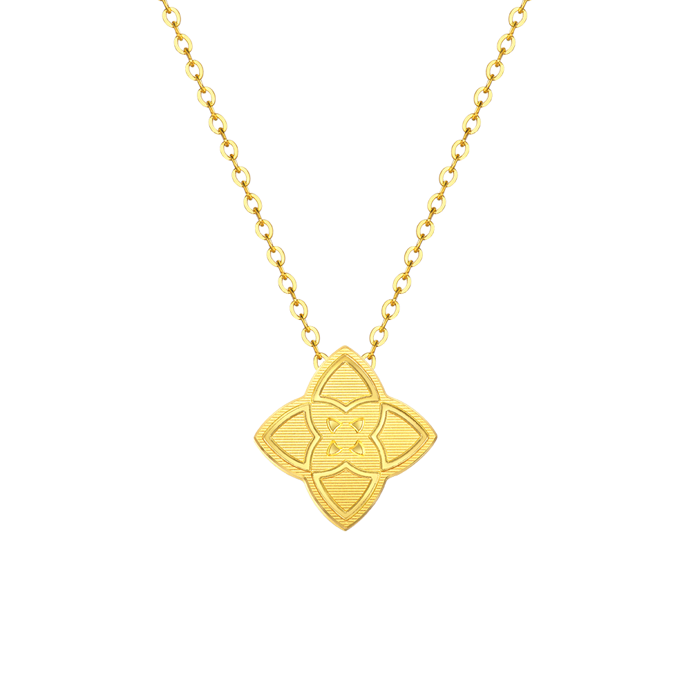 "Perfume Chain" Gold Necklace 
