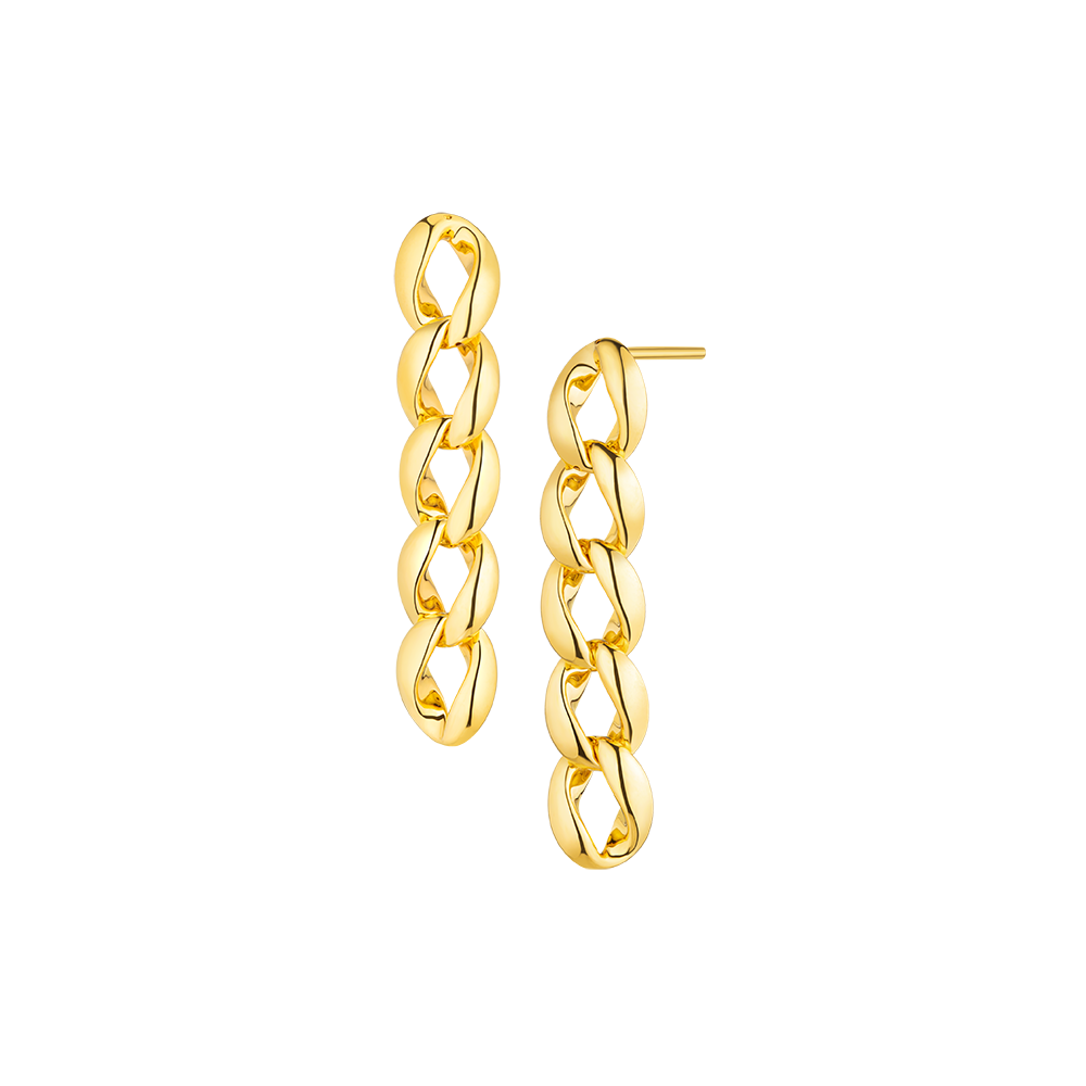 Timentional Gold "Joyful Time" Gold Earrings