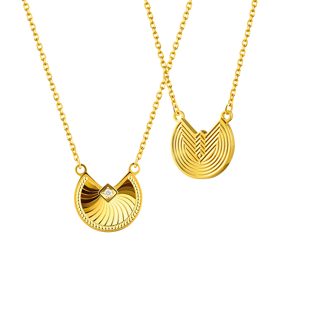 Goldstyle•X "Dazzling Dream" Gold Diamond Necklace