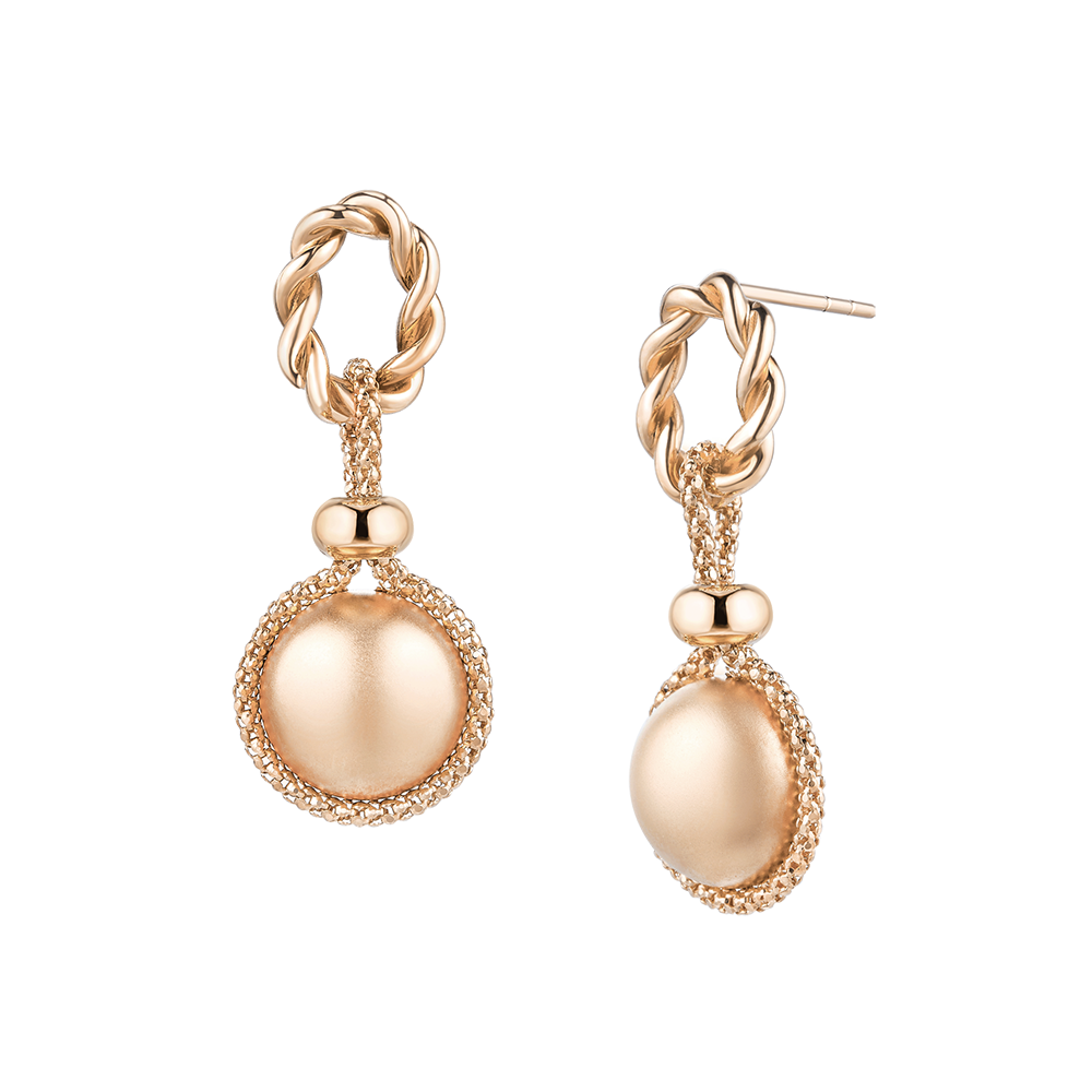 Golden Silk 18K Gold Earrings