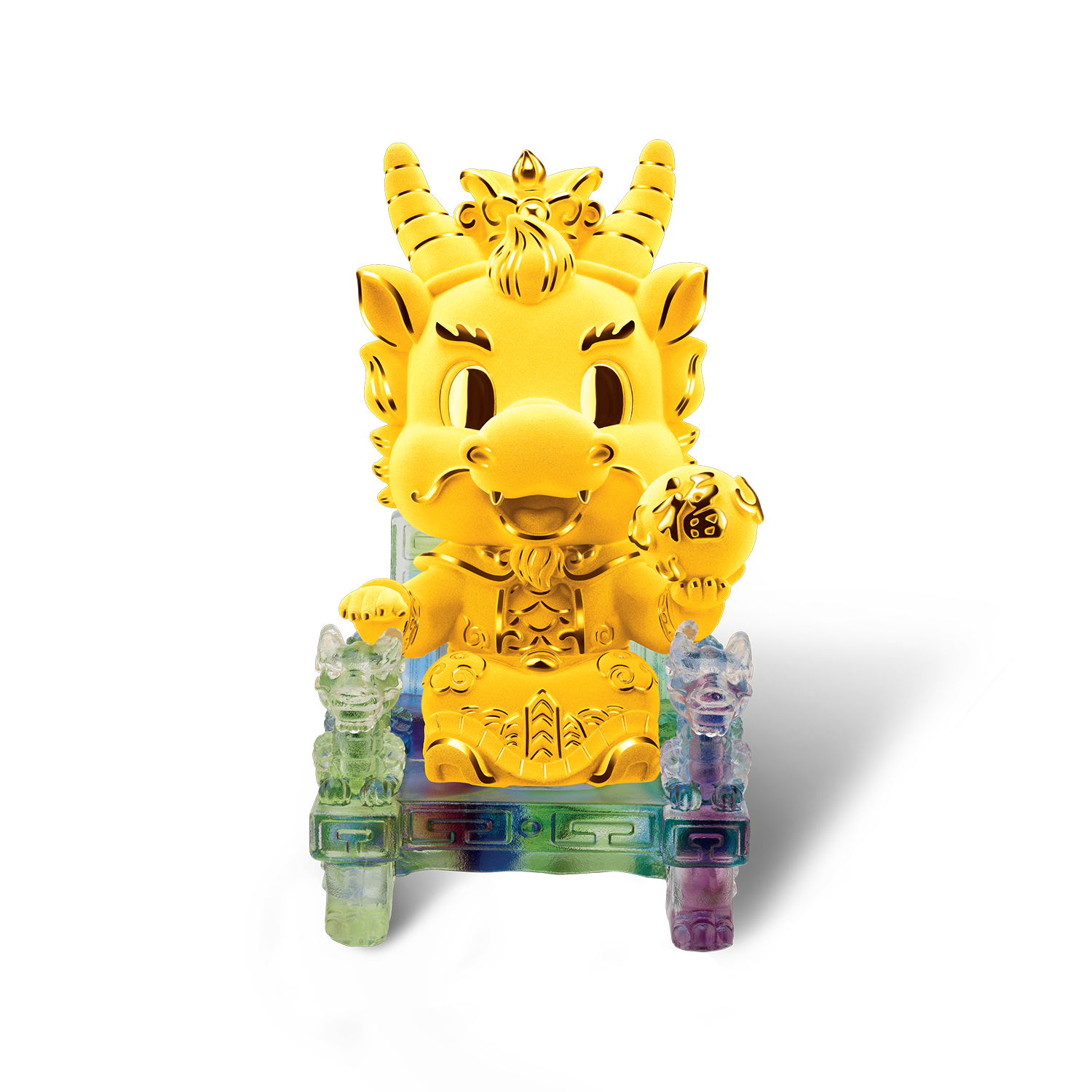 Fortune Dragon Collection "Dragon of Fortune" Gold Figurine