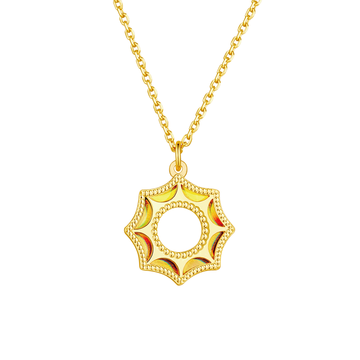 Goldstyle "Radiant Color" Gold Necklace 