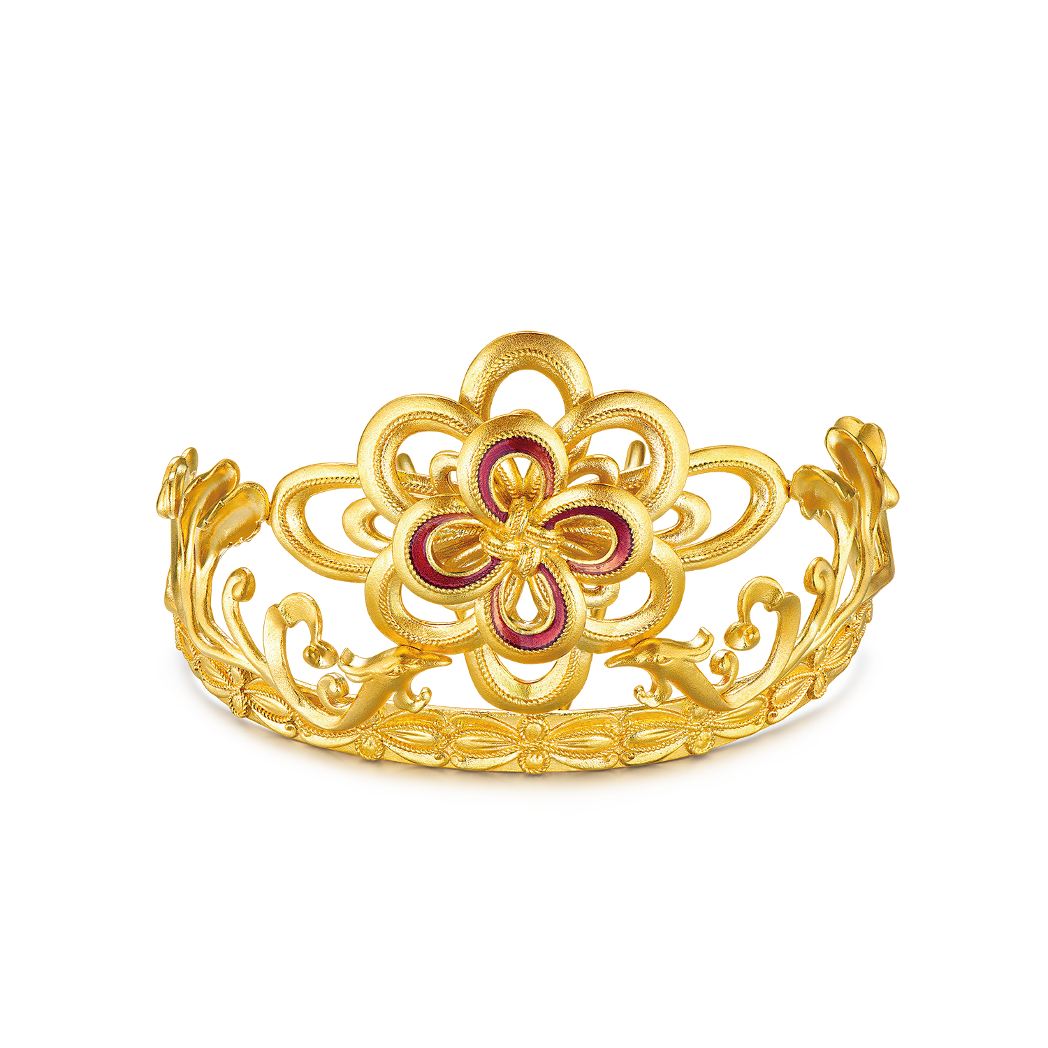 Heirloom Fortune Collection " Tie the Knot" Gold Crown 