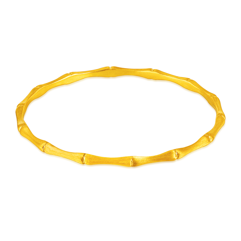 天天爱上新福满传家"步步高升"足金手镯