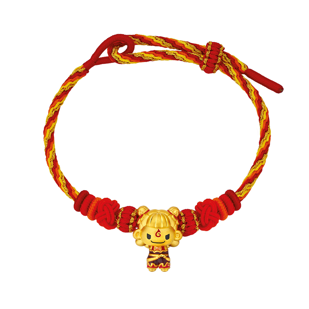 哪吒系列"哪吒"足金手绳