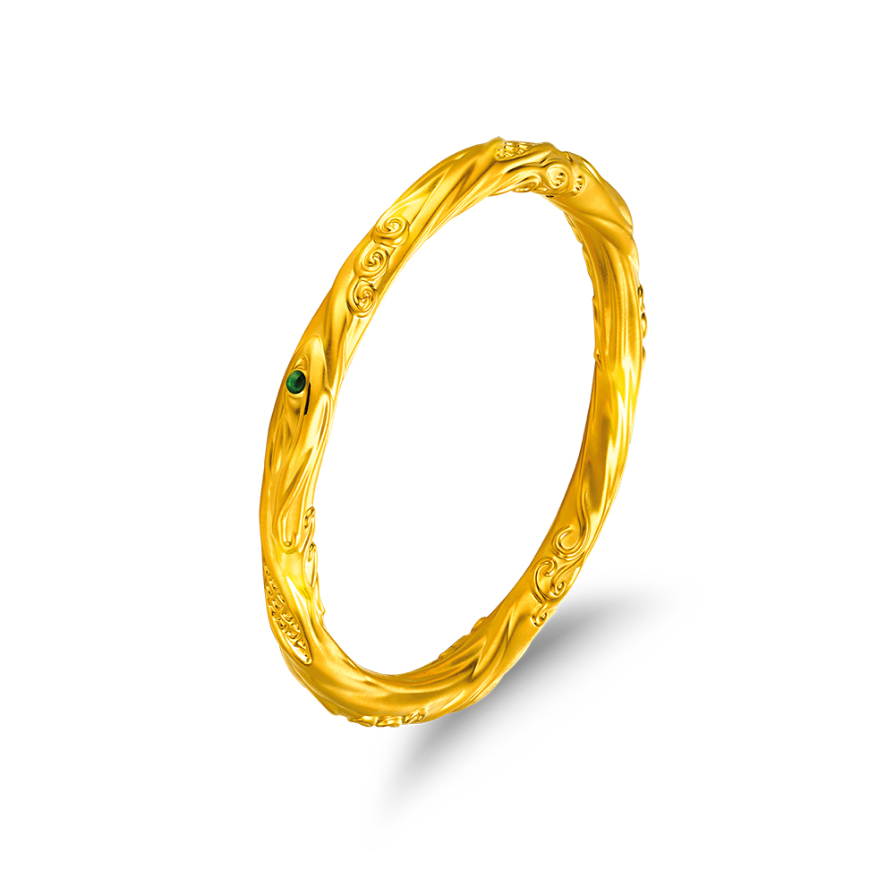 哪吒系列"乾坤圈"典藏版足金手镯(儿童版)