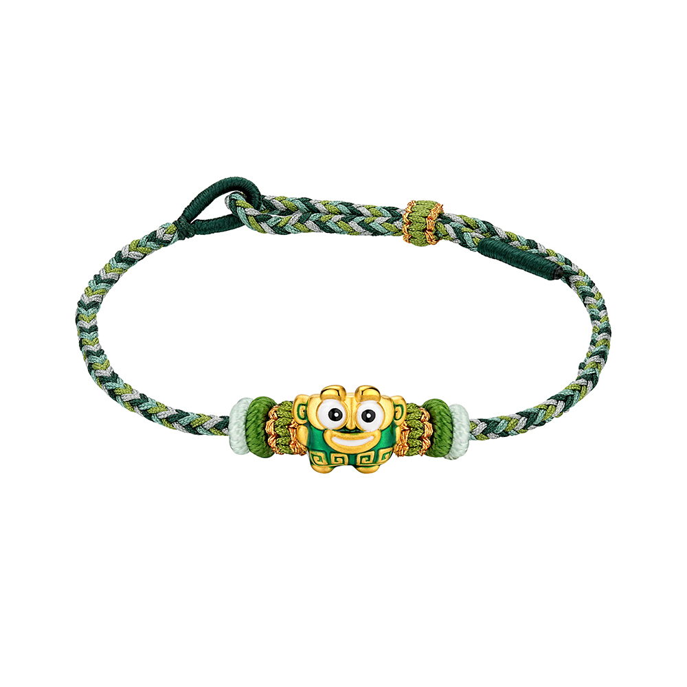 哪吒系列"结界兽"足金手绳 