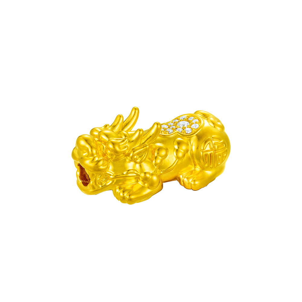 天天爱上新"福禄纳财"足金钻石串饰