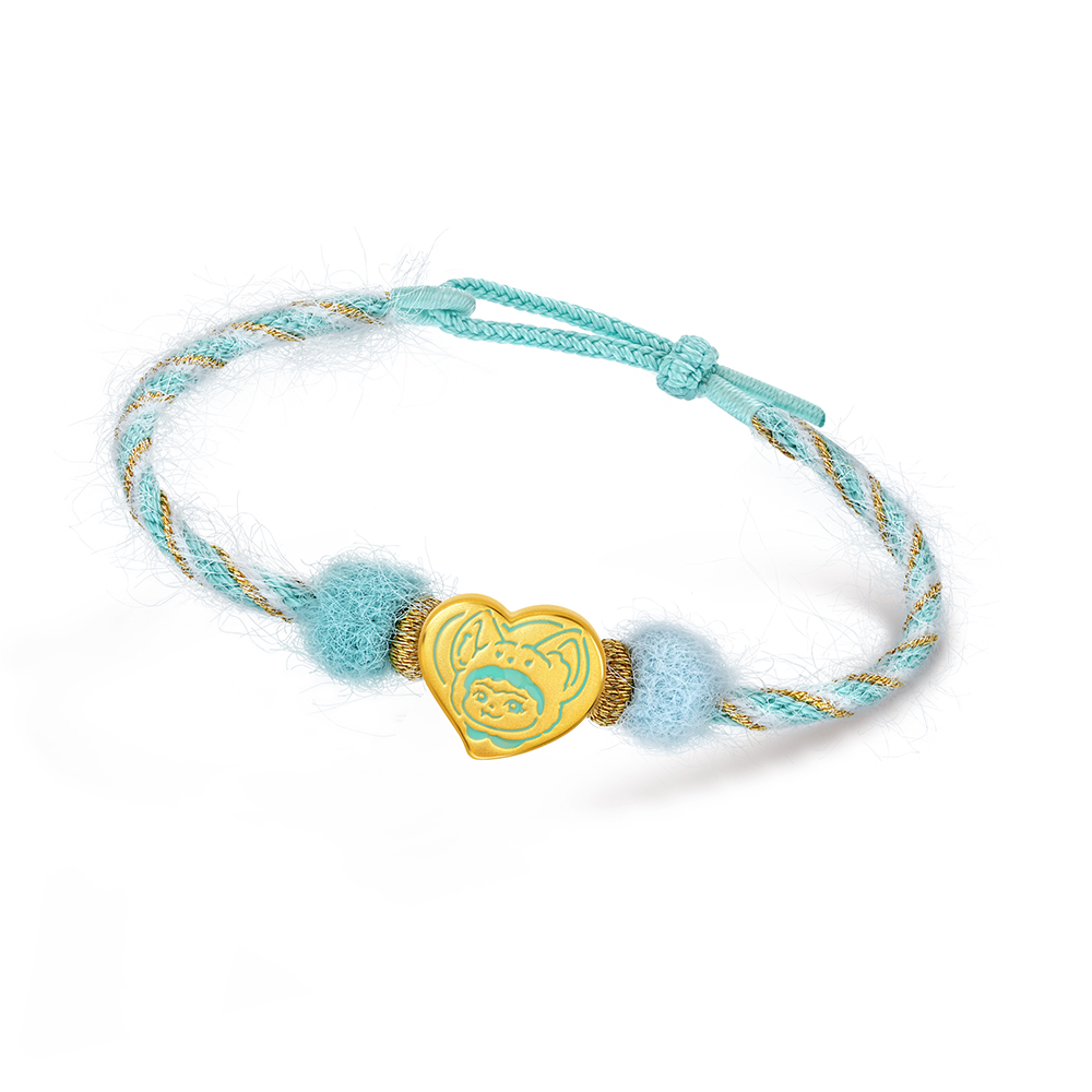 WAKUKU系列"心意相通"黃金串飾