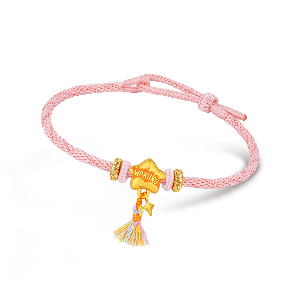 WAKUKU系列"幸運星"黃金串飾