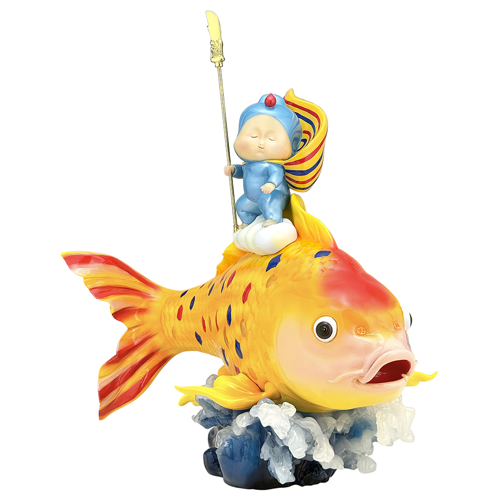 XIQI Art Collection “My Lucky Charm” Fiberglass Figurine