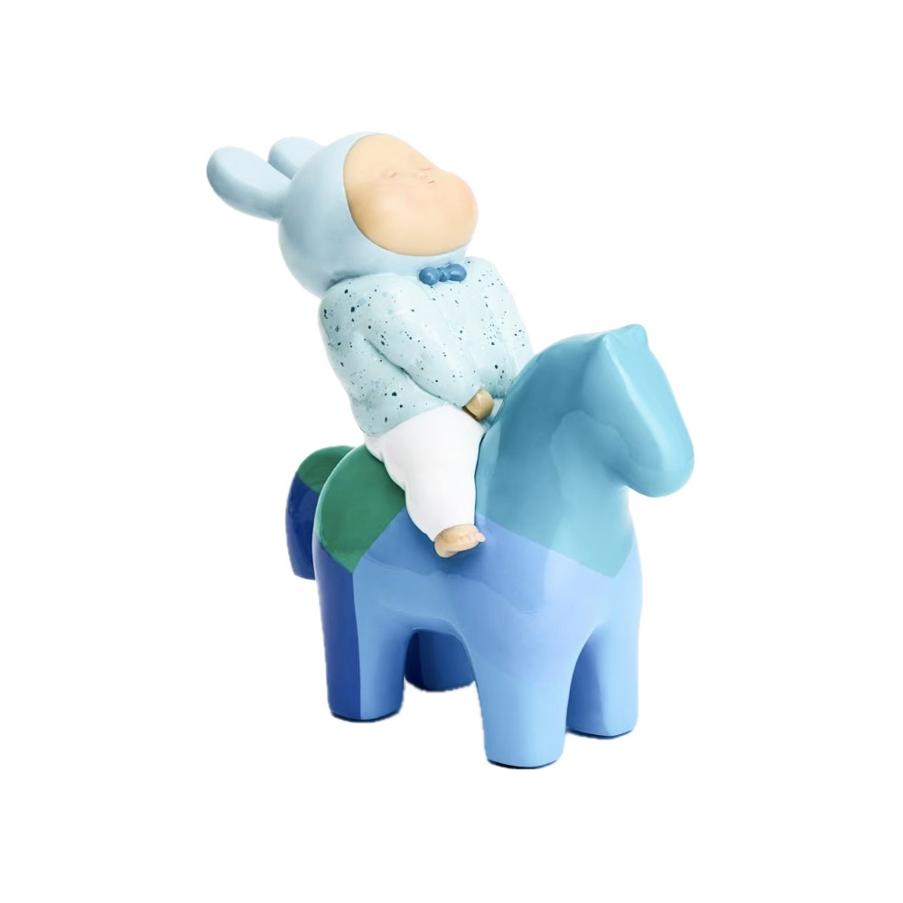 XIQI Art Collection “Little Rider” Fiberglass Figurine
